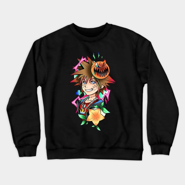 sora Crewneck Sweatshirt by Stephanie Francoeur Art